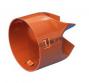 Wavin 75/65mm PVC dr�n slutmuffe