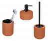 Wenko Avellino keramik tilbeh�rss�t 3I1 til bad - Terracotta