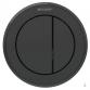 Geberit Omega10 Remote trykknap til pladev�g easy-to-clean-belagt - Mat sort/sort