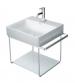 Duravit DuraSquare 50 stativ til h�ndvask - V�gh�ngt - Krom
