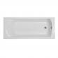 Str�mberg Delta badekar t/indbygning - 140 x 70 - 1 rygl�n