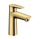 hansgrohe Talis E 110 h�ndvaskarmatur m/l�ft-op bundventil - Poleret guldoptik