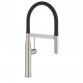 Grohe Essence New k�kkenarmatur m/profi-bruser - Supersteel