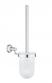 Grohe Essentials Authentic toiletb�rste til v�g - Krom