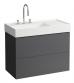 Kartell by Laufen vaskeskab 88x45 - Skiffergr�