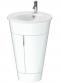 Duravit Starck gulvst�ende vaskeskab - Hvid h�jglans