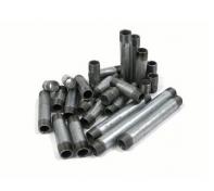 Galvaniseret nippelr�r - 25 stk assorterede l�ngder - 1/2