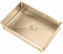 Lavabo High h�ndvask t/nedf�ldning - Uden hanehul - Messing