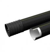 Evopipes Evodrain Hard dr�nr�r HDPE fuldslidset 6000 mm - 110/94 mm