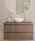 Sanibell Proline 80 m�bels�t m/bordplade og bowlevask - Terra eg