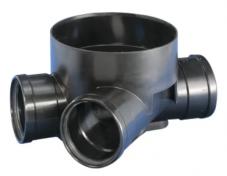 Wavin 160 x 315 mm TP3-br�nd, glat, venstre till�b