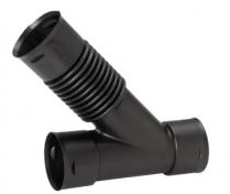 Uponor 110 x 110 mm 0-90 gr. PE-dr�nflexgrenr�r