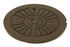 Duco 110 mm d�ksel til r�rbr�ndkarm, 2,5 t, GG