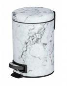 Wenko Adrada toiletspand - Marmor stål Wenko Adrada toiletspand - Marmor stål