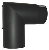 Metalbestos 180 mm 90&ordm; kn&aelig;r&oslash;r m/ renseklap