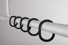 Ridder Forhængsringe - 12 stk. - Mat sort Ridder Forhængsringe - 12 stk. - Mat sort