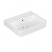 Villeroy & Boch O.novo 55 h�ndvask t/v�g - Med overl�b - Uden hanehul