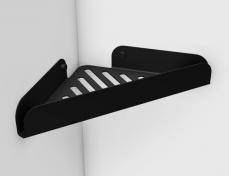 Cass�e hj�rnehylde til brus 20 cm - Mat sort