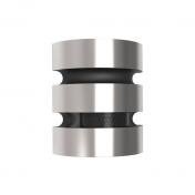 Lutec Architectural Maya udend�rslampe til v�g m/PIR-sensor - Rustfrit st�l