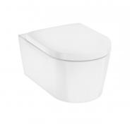 hansgrohe EluPura S v�gh�ngt toilet inkl. s�de og antibakteriel glasur