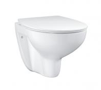Grohe Bau Ceramic væghængt toilet inkl/slim toiletsæde m/SoftClose og QuickRelease