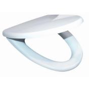 Kriss Skandi Sign/Cera h�rdt s�de med faste beslag - hvid