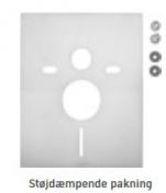 Duravit st�jd�mpende pakning til h�ngesk�l