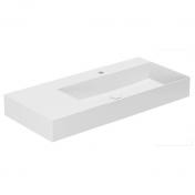 Lavabo Elegance SQ 102 L h�ndvask t/v�g eller m�bel - 1 hanehul