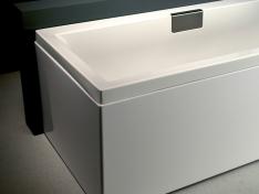 Str&oslash;mberg L-panel 1500x700x515 m/Carronite