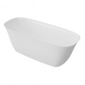 Str�mberg Vadum fritst�ende badekar 1700 x 750 mm - Mat hvid