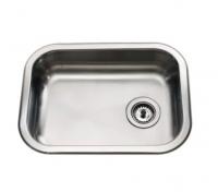 Intra Juvel k�kkenvask K400 - Rustfri st�l med strainer