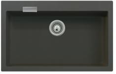 Intra Primus N 100 XL køkkenvask i komposit - Sort Intra Primus N 100 XL køkkenvask i komposit - Sort
