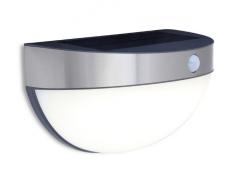 Lutec Bubble Solar udend�rs v�glampe m/solceller og sensor - Rustfrit st�l