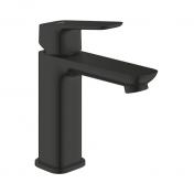 Grohe Cubeo M h�ndvaskarmatur u/bundventil - Mat sort