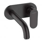 hansgrohe Vernis Blend h�ndvaskarmatur t/indbygning 207 mm - Mat sort