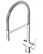 Gustavsberg Estetic Semi-prof køkkenarmatur m/udtræk og koldstart - Krom