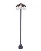 Lutec Tradition Cate udend�rs standerlampe m/3 p�rer - Mat rust