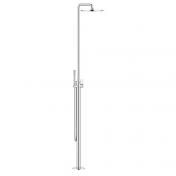 Grohe Essence fritst�ende komplet brusesystem - Krom