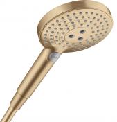 Hansgrohe Raindance Select S 120 h&aring;ndbruser - 3 Spray m/ECOsmart - B&oslash;rstet bronze