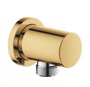 Grohe tilslutningsb&oslash;jning til bruseslange - Poleret cool sunrise