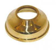 Roset 32mm &oslash;75 mm h 30mm - Poleret messing