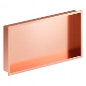 Damixa Zen badev�relseshylde til indbygning - Rektangul�r - B�rstet kobber