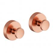 Damixa Zen h�ndkl�dekrog m/roset 2 stk. - B�rstet kobber