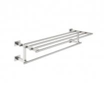 Grohe Essentials Cube h�ndkl�destang m. hylde - Supersteel