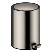 Damixa Zen toiletspand m/pedal og SoftClose 3l - B�rstet grafitgr�