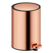 Damixa Zen toiletspand m/pedal og SoftClose 3l - B�rstet kobber