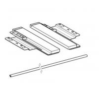 If&ouml; Sense Art push-open skinnes&aelig;t til skuffe - 900 mm