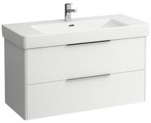 Laufen Base 101 underskab m/2 skuffer - Mat hvid