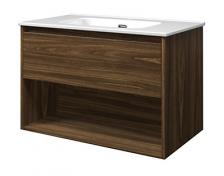 Sanibell Proline møbelsæt 80 m/integrerede greb og åben hylde - Cabana eg