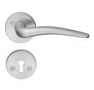 Beslagsboden indend�rs d�rgreb inkl n�gleskilt B284 - B�rstet krom